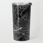 New York City Black Map Travel Mug Gallery Image 2
