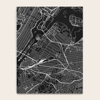 New York City Black Map Notebook Gallery Image 4