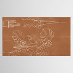 Minimal Window With Potted Plants 5 Tablecloth Gallery Image 2