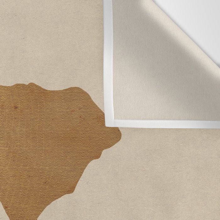 Rustic Brown Elephant Head Wall Tapestry Gallery Image 3