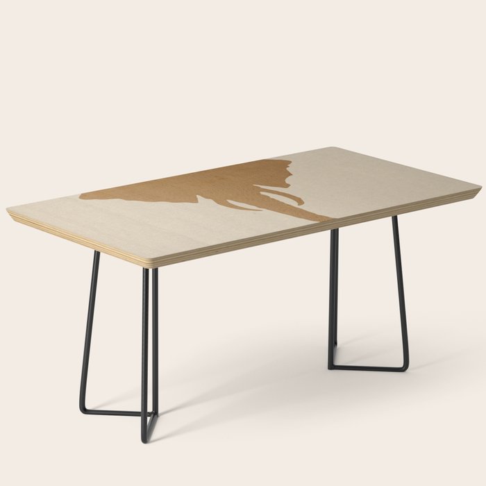 Rustic Brown Elephant Head Coffee Table Gallery Image 1
