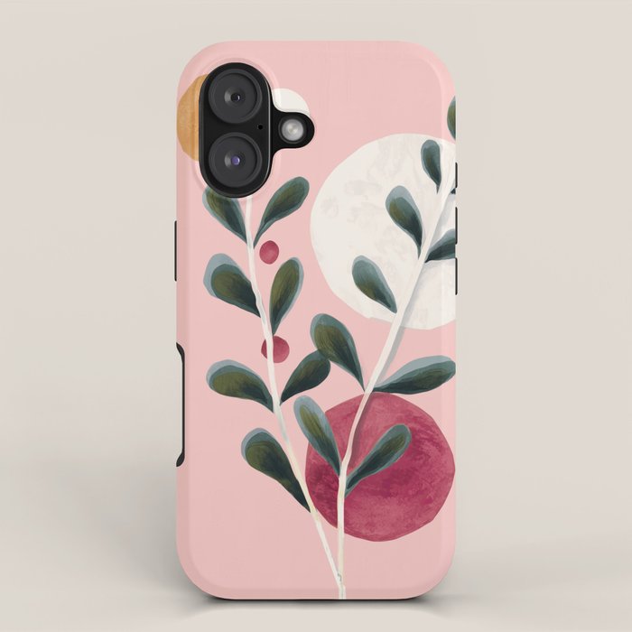 Soft Berry Branches iPhone Case Gallery Image 1