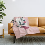 Soft Berry Branches Throw Blanket Gallery Image 1