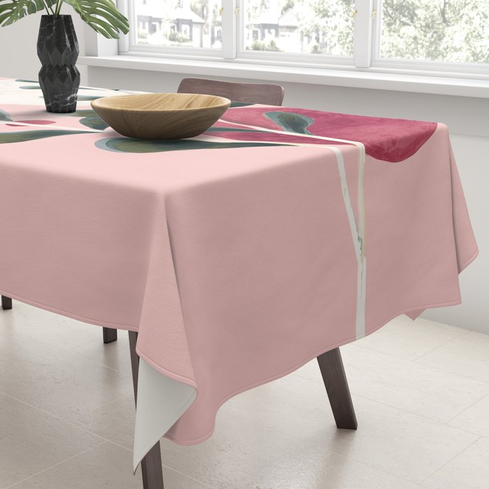 Soft Berry Branches Tablecloth Gallery Image 3