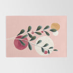 Soft Berry Branches Rug Gallery Image 2