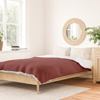 Crossed arms illustration - Anna Red Duvet Cover Gallery Image 2