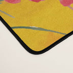 cat in a field of flowers 3 Desk Mat Gallery Image 4