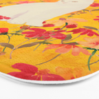 cat in a field of flowers 3 Bath Mat Gallery Image 3