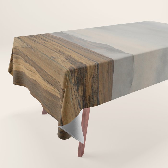 Cloudy Countryside Tablecloth Gallery Image 1