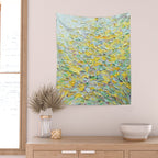 Forsythia Spring Wall Tapestry Gallery Image 2