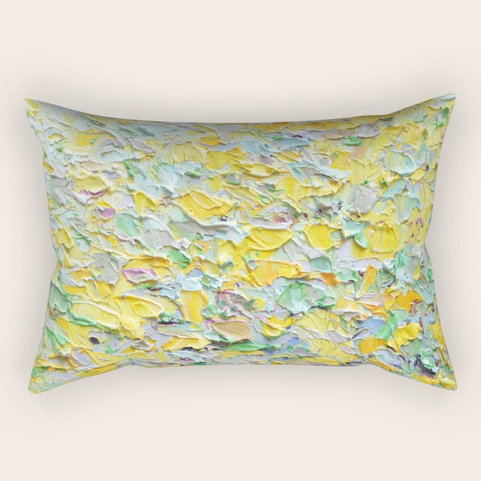 Forsythia Spring Rectangular Pillow Gallery Image 2
