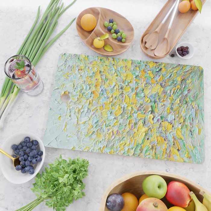 Forsythia Spring Cutting Board Gallery Image 2