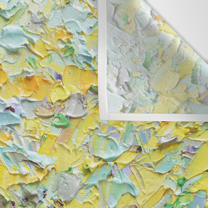 Forsythia Spring Wall Tapestry Gallery Image 3
