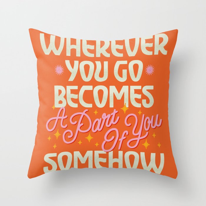 A Part of You Throw Pillow Gallery Image 1