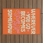 A Part of You Outdoor Rug Gallery Image 1