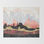 Distant Desert Throw Blanket Gallery Image 2
