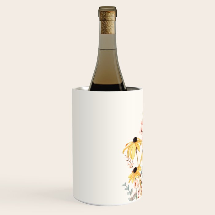 Summer Flowers Wine Chiller Gallery Image 2