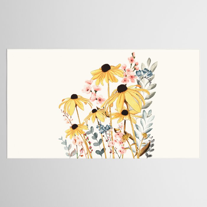 Summer Flowers Tablecloth Gallery Image 2