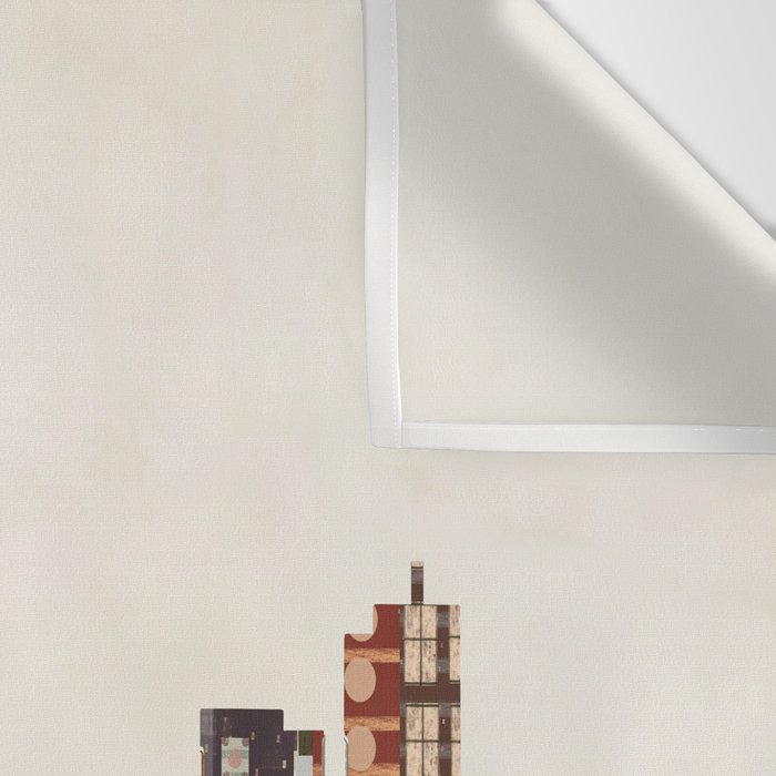 denver colorado skyline Wall Tapestry Gallery Image 3