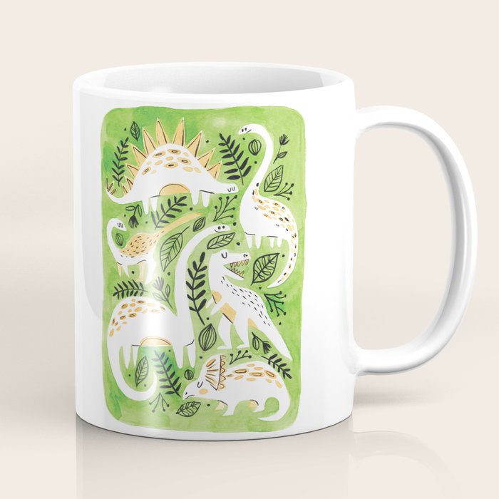 Dinosaur Forest Coffee Mug Gallery Image 1
