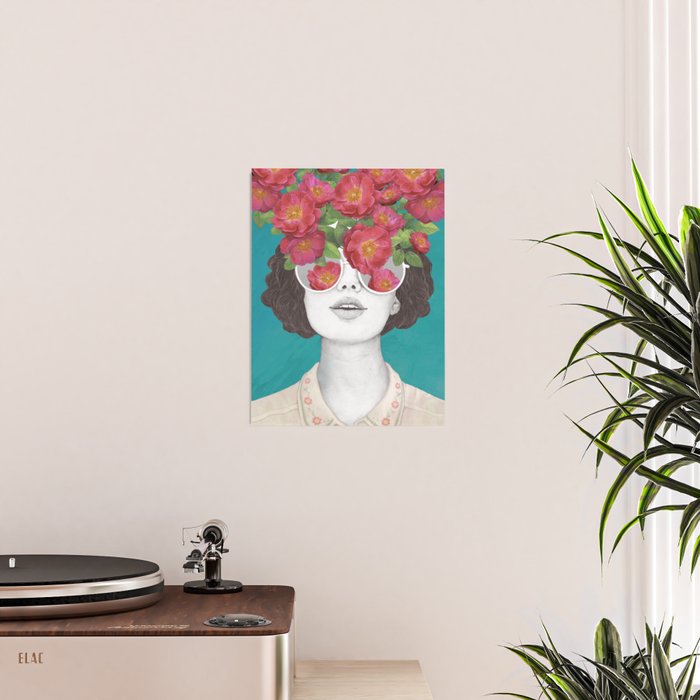 The optimist // rose tinted glasses Poster Gallery Image 2