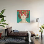 The optimist // rose tinted glasses Wood Wall Art Gallery Image 2