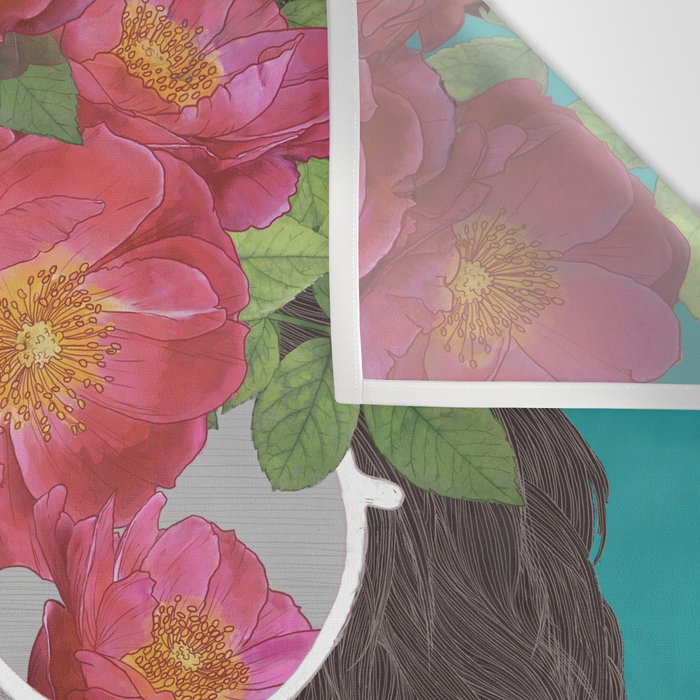 The optimist // rose tinted glasses Wall Tapestry Gallery Image 3
