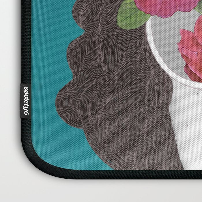 The optimist // rose tinted glasses Laptop Sleeve Gallery Image 3