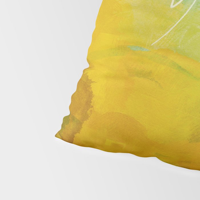 summer landscape 2 triptych abstract art Pillow Sham Gallery Image 4