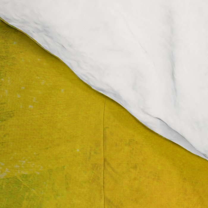 summer landscape 2 triptych abstract art Comforter Gallery Image 4