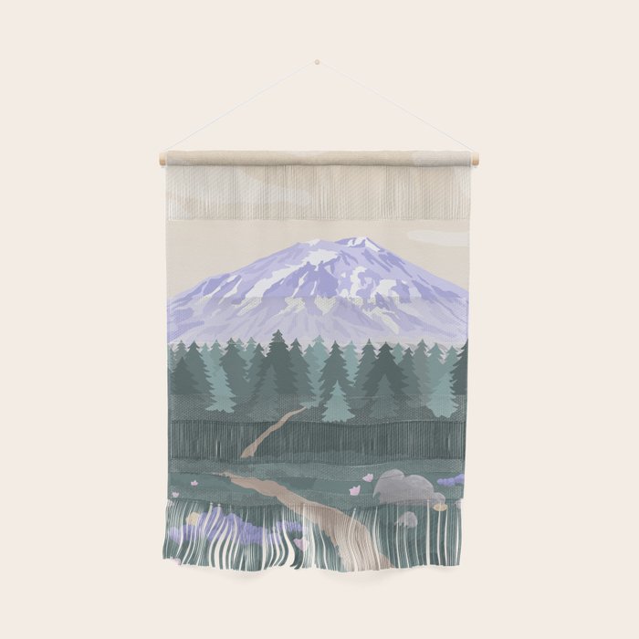 Mount St Helens Volcanic National Monument, Washington Mountains, National Parks Pacific Northwest Wall Hanging Gallery Image 1