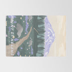 Mount St Helens Volcanic National Monument, Washington Mountains, National Parks Pacific Northwest Rug Gallery Image 2