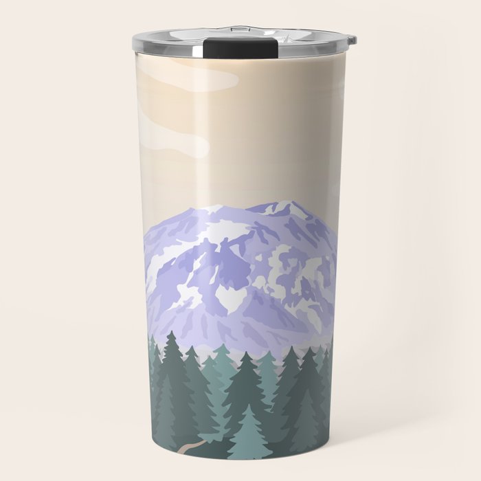 Mount St Helens Volcanic National Monument, Washington Mountains, National Parks Pacific Northwest Travel Mug Gallery Image 1