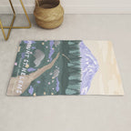 Mount St Helens Volcanic National Monument, Washington Mountains, National Parks Pacific Northwest Rug Gallery Image 1