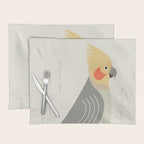 Cockatiel, Bird of Australia Placemat Gallery Image 1