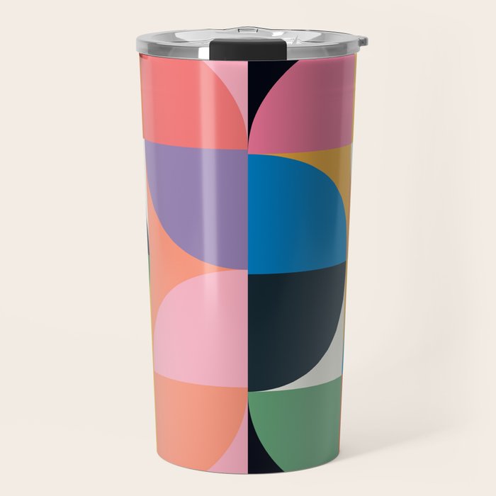 Modern Abstraction 10 Travel Mug Gallery Image 1