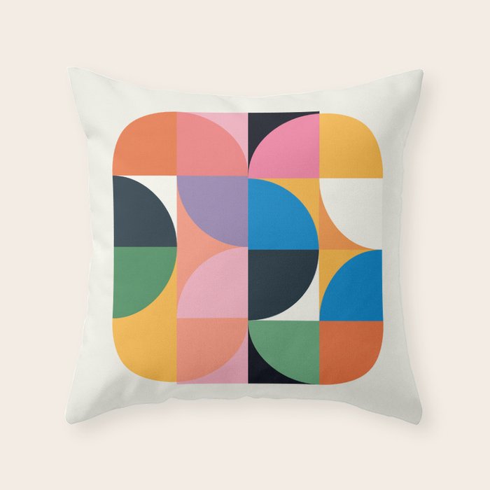 Modern Abstraction 10 Throw Pillow Gallery Image 6