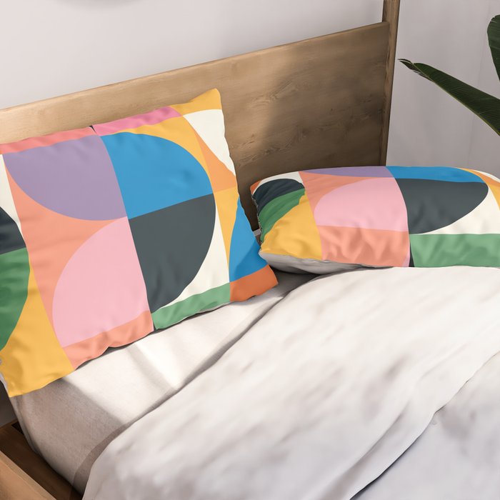 Modern Abstraction 10 Pillow Sham Gallery Image 2