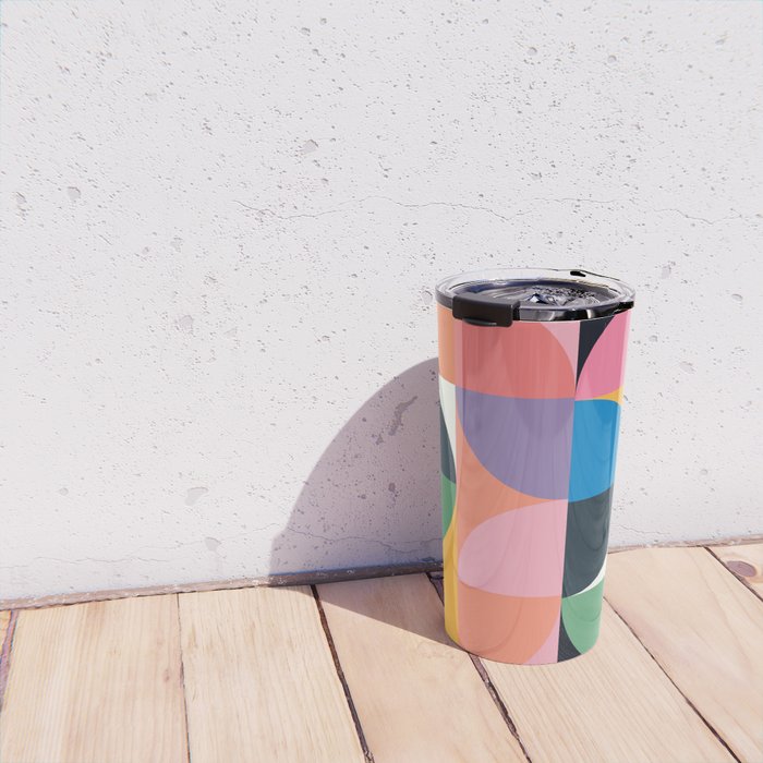 Modern Abstraction 10 Travel Mug Gallery Image 4