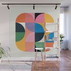 Modern Abstraction 10 Wall Mural Gallery Image 1