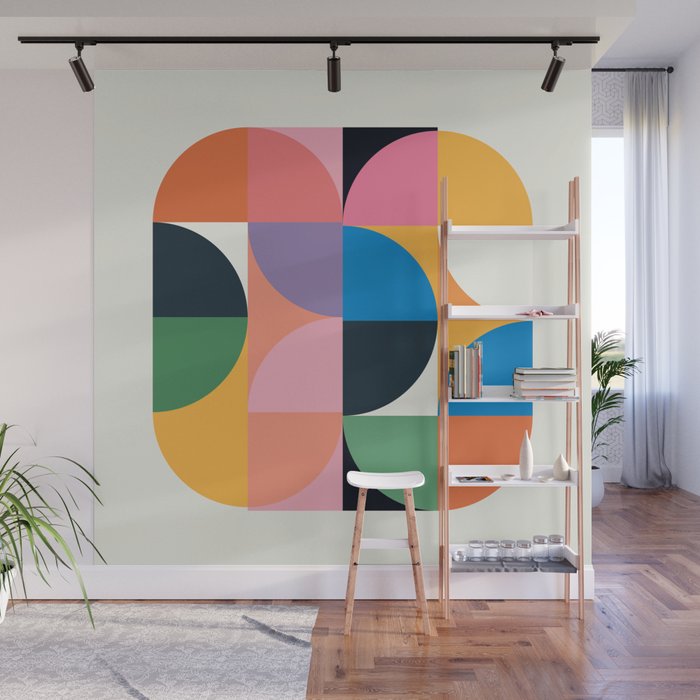 Modern Abstraction 10 Wall Mural Gallery Image 1
