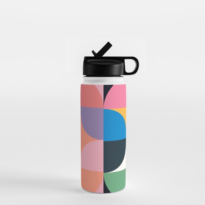 Modern Abstraction 10 Water Bottle Gallery Image 1