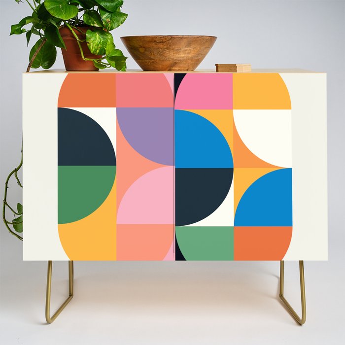 Modern Abstraction 10 Credenza Gallery Image 1