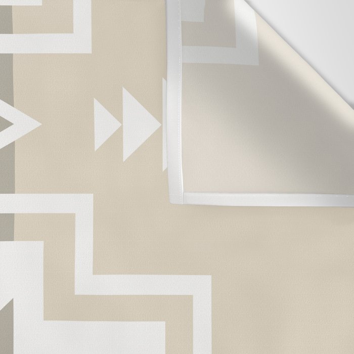 Aztec Stripes Beige Wall Tapestry Gallery Image 3