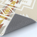Aztec Stripes Beige Rug Gallery Image 4