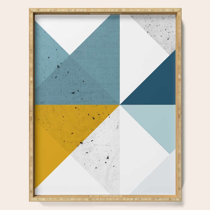 Modern Geometric 17 Serving Tray Gallery Image 1