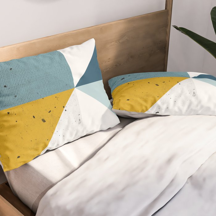 Modern Geometric 17 Pillow Sham Gallery Image 2