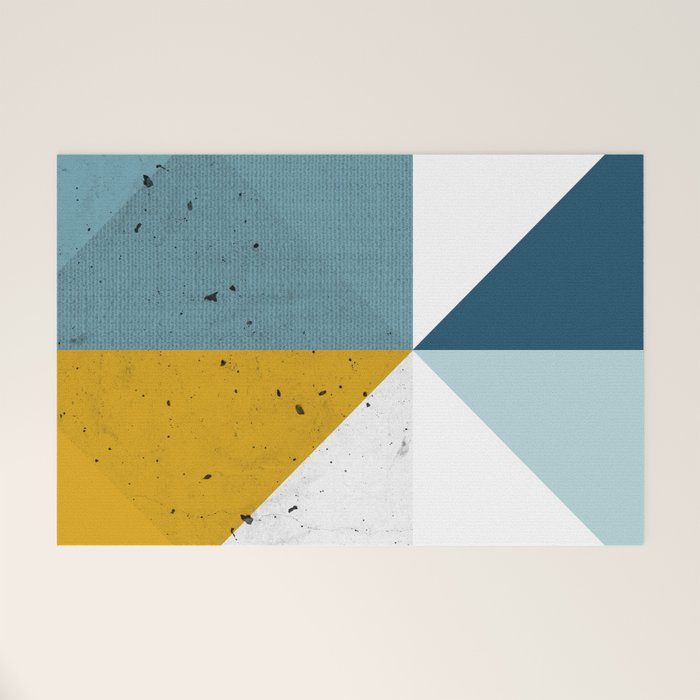 Modern Geometric 17 Welcome Mat Gallery Image 1