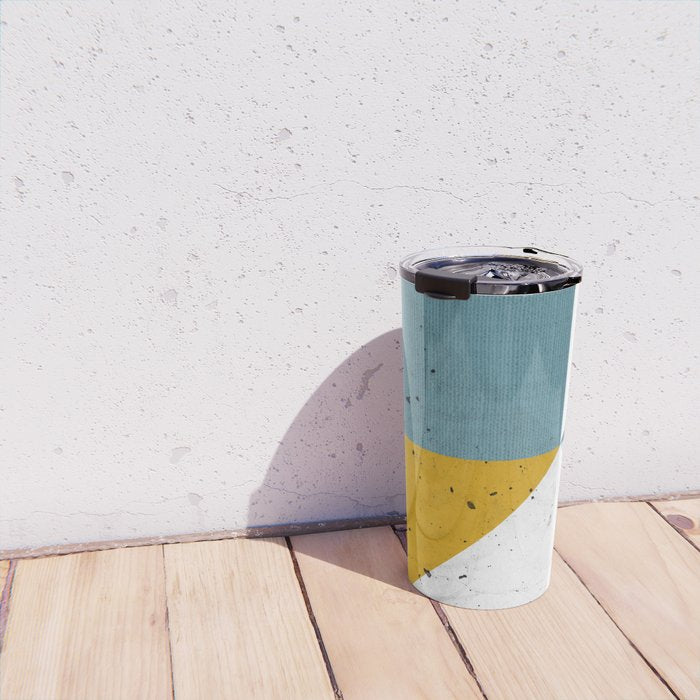 Modern Geometric 17 Travel Mug Gallery Image 4