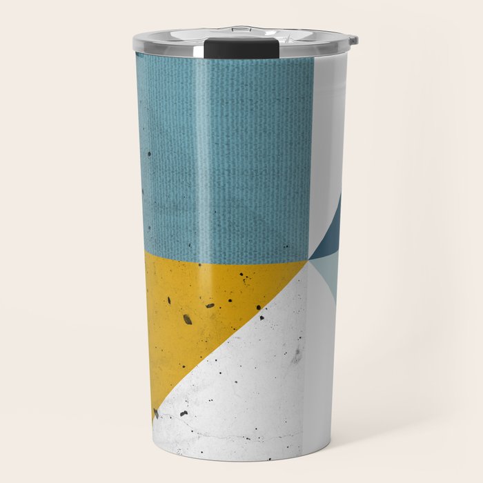 Modern Geometric 17 Travel Mug Gallery Image 1